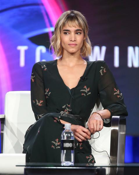 Afronista Spotlight: Did You Know This Famous Hollywood Star Sofia Boutella From Algeria? 9 Sofia in a black attire