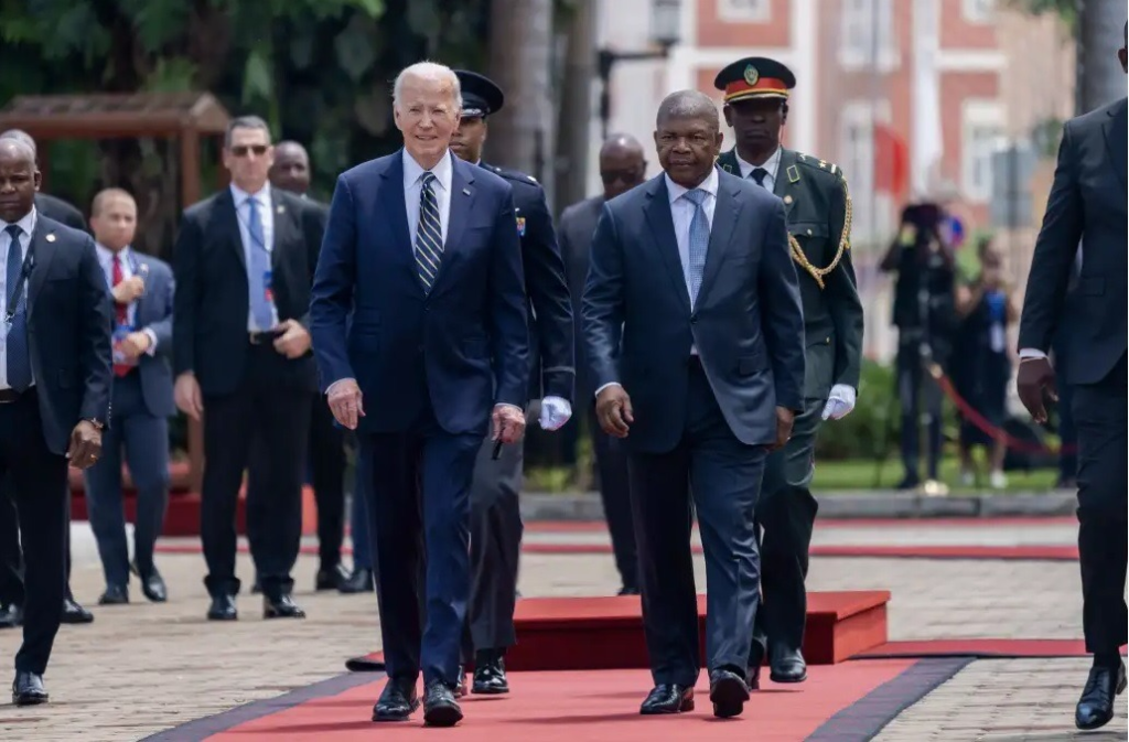 President Biden in Angola