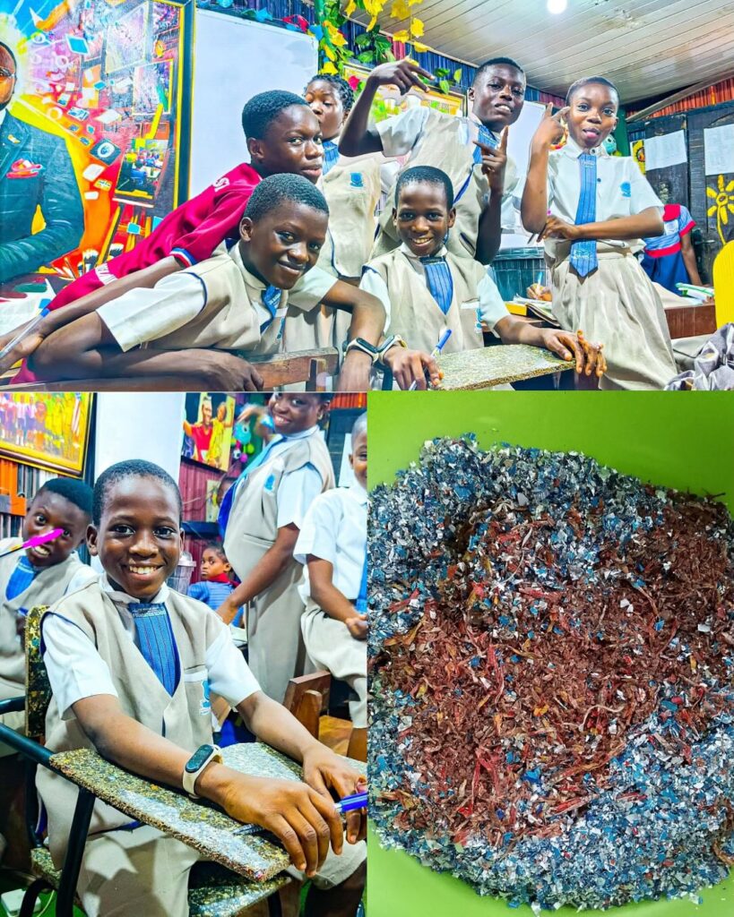 Joshua Attat: Turning Plastic Waste into School Desks and Sustainable Fashion 2 Joshua Attat Turning Plastic Waste into School Desks and Sustainable Fashion
