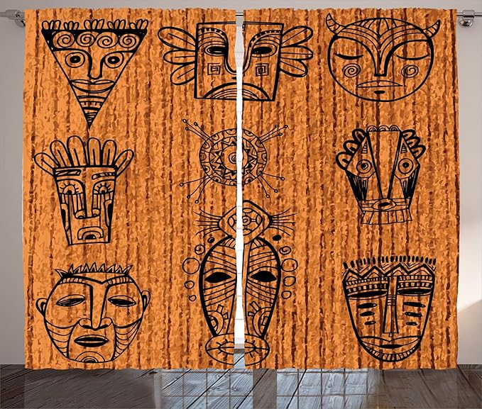The Ambesonne Curtains