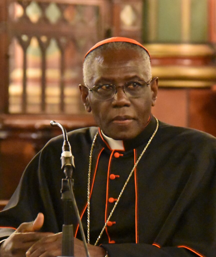 Cardinal Robert Sarah (Guinea, 79)