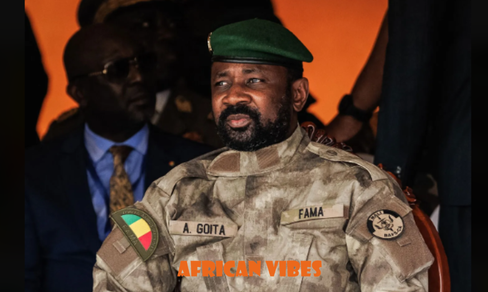 Mali’s Interim President Assimi Goïta's extended term in office.