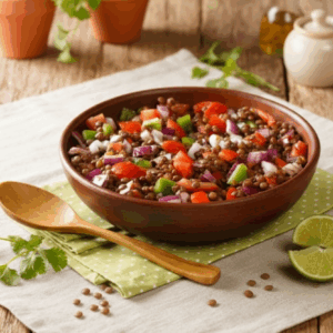 Azifa Ethiopian lentil salad