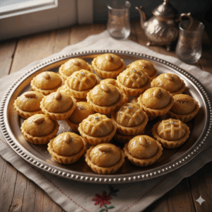 Dziriat Algerian Almond Tarts 1 Dziriat (Algerian Almond Tarts)