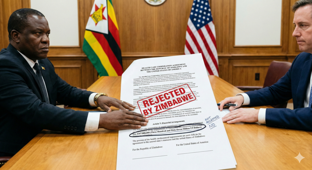 Zimbabwe says no to US $367million america first healthcare deal