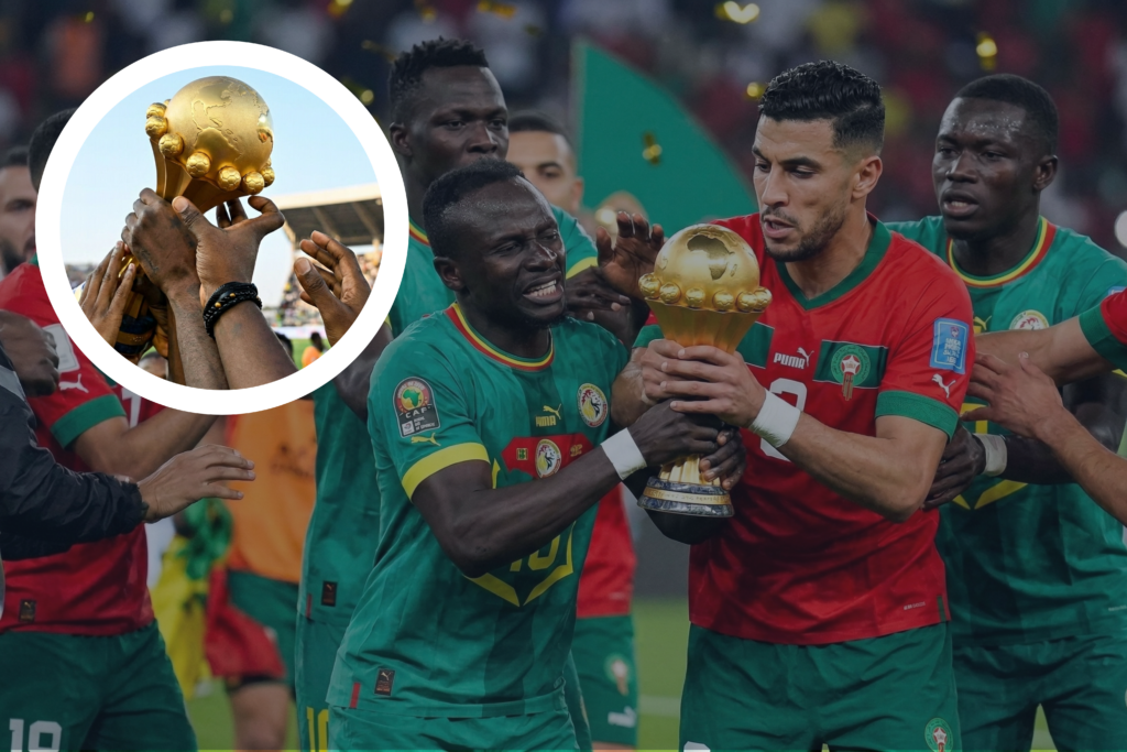 AFCON trophy controversy. Senegal vs Morocco