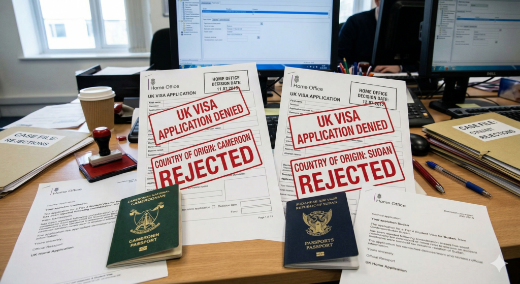 UK Visa Brake Blocks Students from Cameroon and Sudan UK Visa Block
