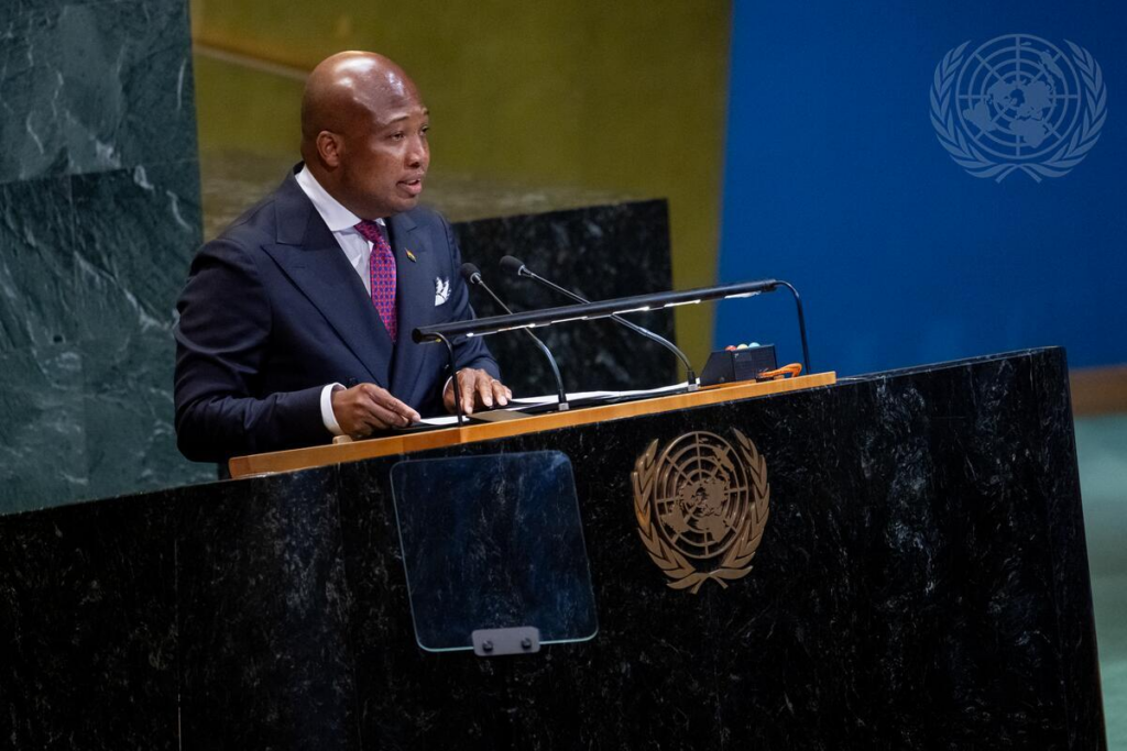 Samuel Okudzeto Ablakwa, Minister for Foreign Affairs of the Republic of Ghana, introduces Resolution A/80/L.48, Agenda Item 119