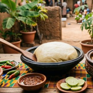 Plantain Fufu 1