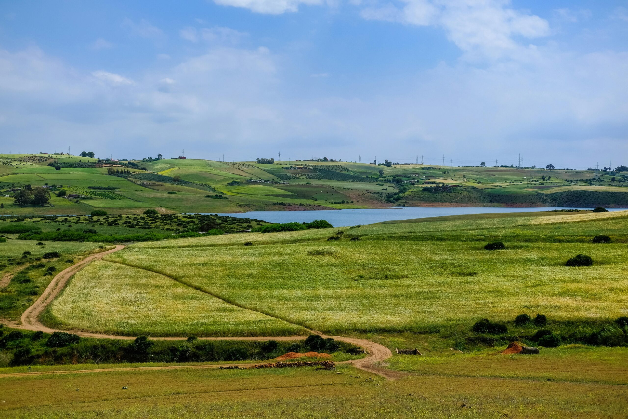 Real Estate Deals In Africa 2 Scenic Landscape of Rolling Hills near Rabat, Morocco