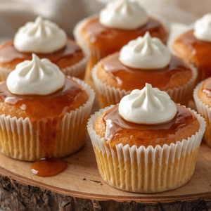 Bite-Sized Malva Pudding Cup Cakes