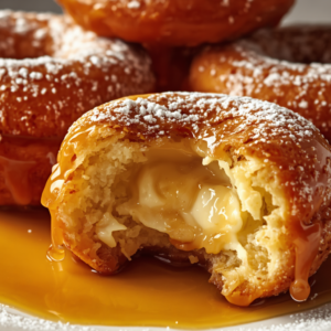 Malva Pudding Doughnuts 1 Deep-Fried Malva Pudding Doughnuts