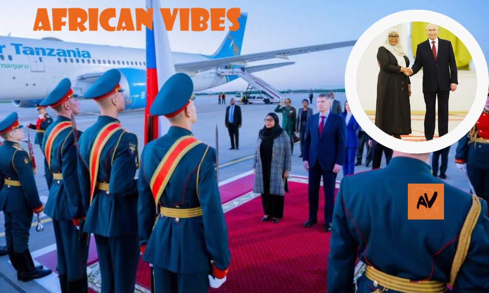 President Samia Suluhu Hassan Begins Historic Visit to Russia After More Than 50 Years 1 Samia Suluhu Hassan Russia visit