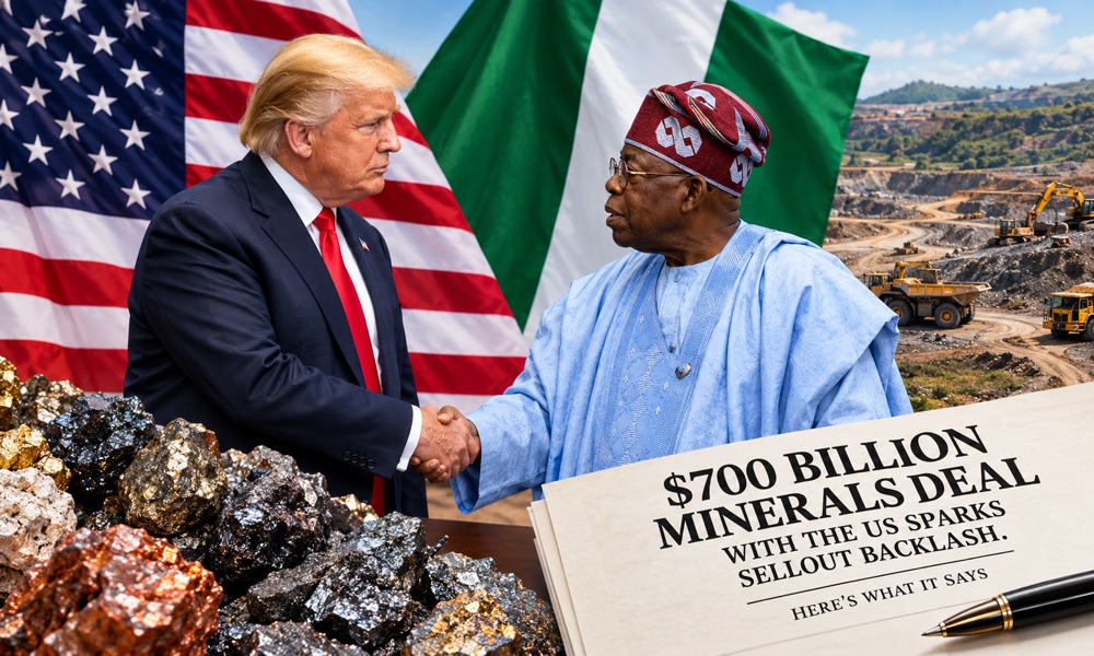 Nigeria’s $700bn Minerals Deal With the US Sparks Sellout Backlash. Here’s What It Says