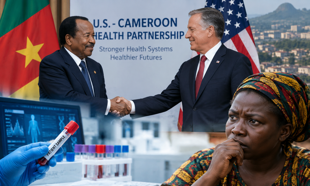 Cameroon Signs $850M “America First” Health Deal Requiring It to Share Patient Samples and Data With the U.S.